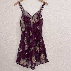 California Dynasty Purple Vintage Babydoll Small